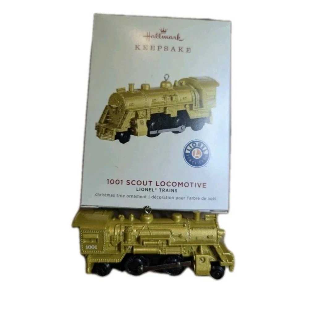 Hallmark Keepsake Lionel Trains 1001 Scout Locomotive Ornament 2019 LE
